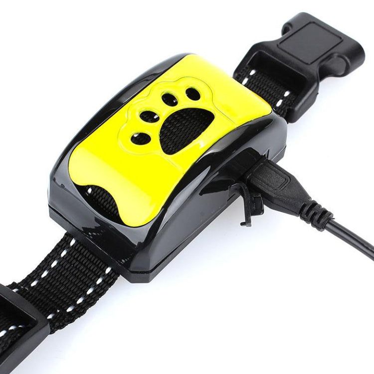 Rechargeable Waterproof Intelligent Identification Automatic Lock Bark Stop(Sky Blue) - Training Aids by PMC TechLife | Online Shopping South Africa | PMC TechLife