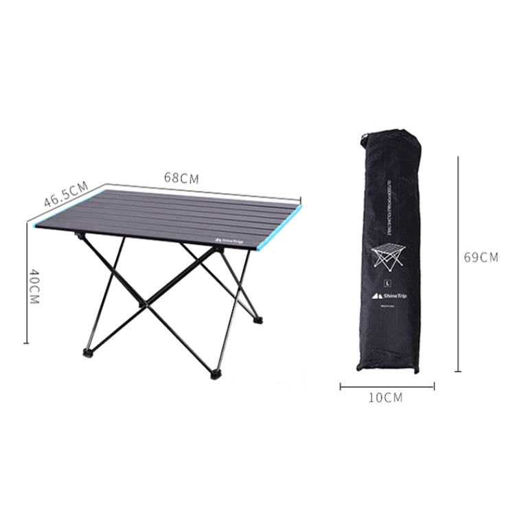 Outdoor Aluminum Alloy Folding Table Camping Picnic Portable Folding Table Barbecue Table Stall Small Dining Table, Size:Large - Outdoor Folding Tables by PMC TechLife | Online Shopping South Africa | PMC TechLife | Buy Now Pay Later Mobicred