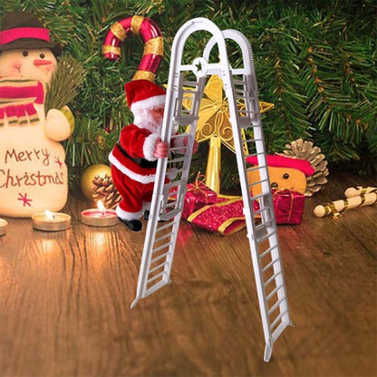 Electric Santa Claus Toy Christmas Children Gift Decoration, Specification: Double Ladder C - Ornaments by PMC Jewellery | Online Shopping South Africa | PMC Jewellery