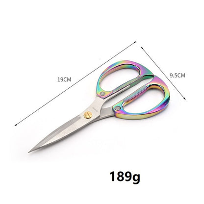 K82 Stainless Steel Alloy Scissors Multifunctional Household Powerful Diamond Scissors(Silver) - Burin &Cutting Knife by PMC Jewellery | Online Shopping South Africa | PMC Jewellery