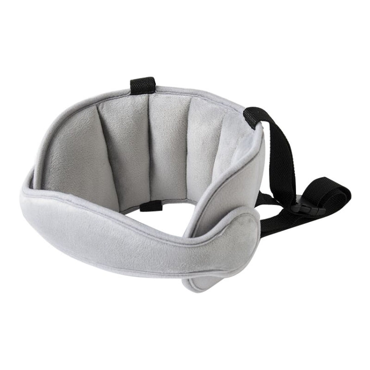 Child Car Seat Head Support Comfortable Safe Sleep Solution Pillows Neck Travel Stroller Soft Cushion(Grey) - Seat Belts & Padding by PMC Jewellery | Online Shopping South Africa | PMC Jewellery