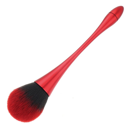 2 PCS Single Small Waist Makeup Brush Nail Powder Dust Blush Loose Powder Brush, Specification: Red Rod Red Hiar - Makeup Brushes by PMC Jewellery | Online Shopping South Africa | PMC Jewellery