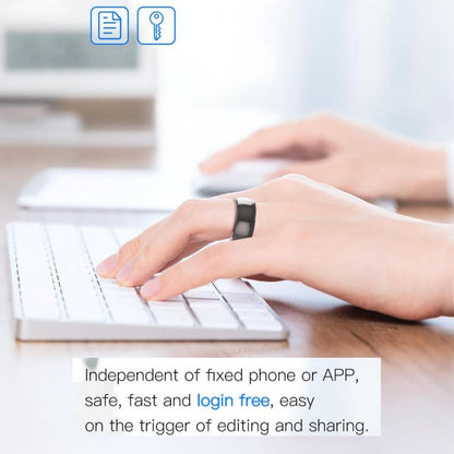 JAKCOM R4 Smart Ring Multifunctional Lord Of The Rings, Size: 60mm for Apple & Android(Number 9) - Smart Rings / Smart Telephones by JAKCOM | Online Shopping South Africa | PMC Jewellery | Buy Now Pay Later Mobicred