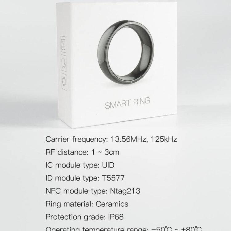 JAKCOM R4 Smart Ring Multifunctional Lord Of The Rings, Size: 60mm for Apple & Android(Number 9) - Smart Rings / Smart Telephones by JAKCOM | Online Shopping South Africa | PMC Jewellery | Buy Now Pay Later Mobicred