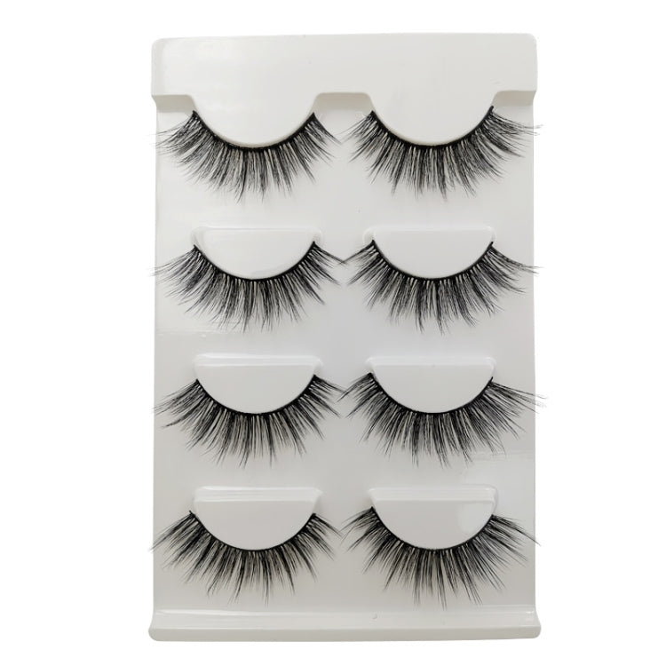 2 PCS 4 Pairs In One Box Handmade Mink False Eyelashes Slender And Long Three-Dimensional Multilayer Eyelashes(G108) - Eyes by PMC Jewellery | Online Shopping South Africa | PMC Jewellery