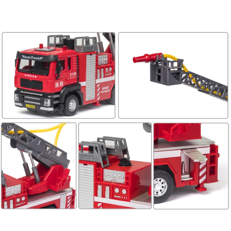 Jiaye Simulation Alloy 1:50 Scale Engineering Car Model Children Toy Car(Ladder Car) - Model Toys by PMC Jewellery | Online Shopping South Africa | PMC Jewellery