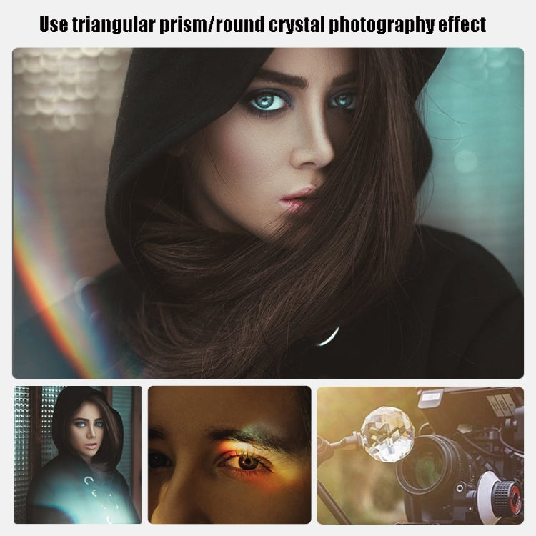 Triangular Prism Crystal Photography Foreground Blur Film And Television Props -  by PMC TechLife | Online Shopping South Africa | PMC TechLife