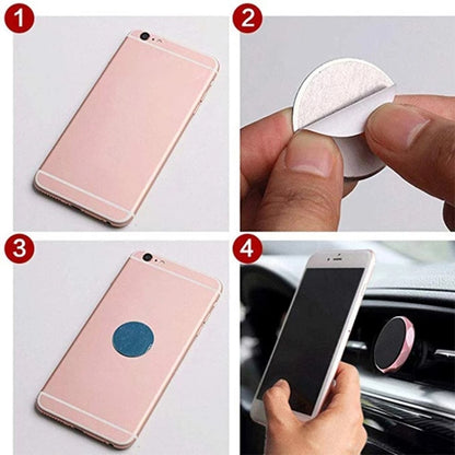 20 PCS Metal Plate Disk Iron Sheet For Magnetic Car Phone Stand Holder(30x0.3mm) - Hand-Sticking Bracket by PMC Jewellery | Online Shopping South Africa | PMC Jewellery