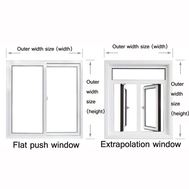 Window Windproof Warm Film Indoor Air Leakage Soundproof Double-Layer Insulation, Specification: 1.0x1.0M - Door & Window Films by PMC TechLife | Online Shopping South Africa | PMC TechLife