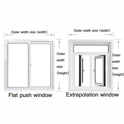 Window Windproof Warm Film Indoor Air Leakage Soundproof Double-Layer Insulation, Specification: 1.8x1.8M - Door & Window Films by PMC Jewellery | Online Shopping South Africa | PMC Jewellery