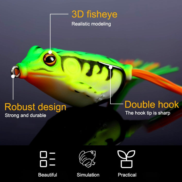 Bionic Thunder Frog Lure Bait Simulation Fishing Bait, Specification: 5.0cm/9g(10) - Fishing Lures by PMC Jewellery | Online Shopping South Africa | PMC Jewellery