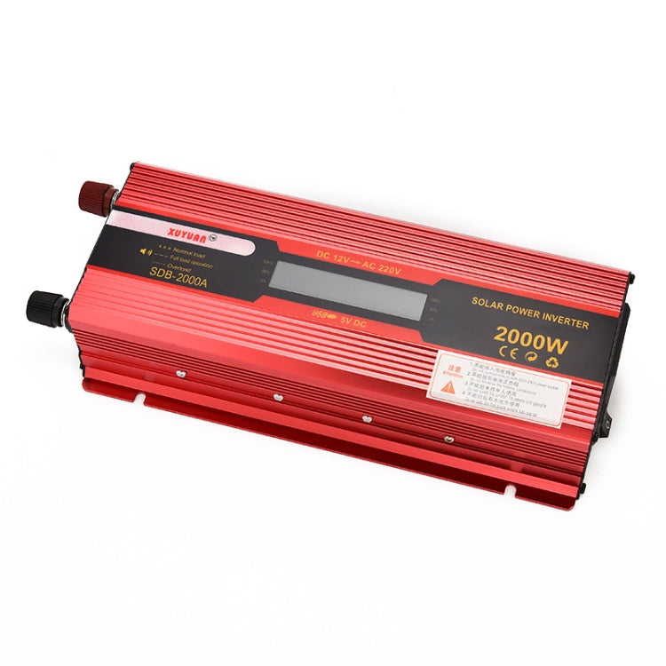 XUYUAN 2000W Car Battery Inverter with LCD Display, Specification: 24V to 110V -  by XUYUAN | Online Shopping South Africa | PMC Jewellery