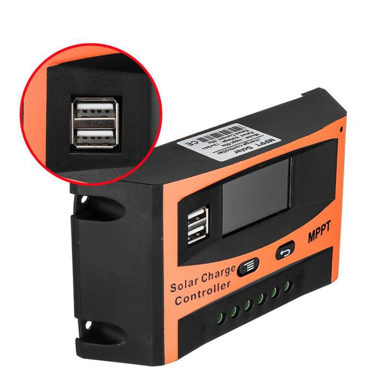 MPPT 12V/24V Automatic Identification Solar Controller With USB Output, Model: 50A - free shipping - PMC TechLife - Order now!