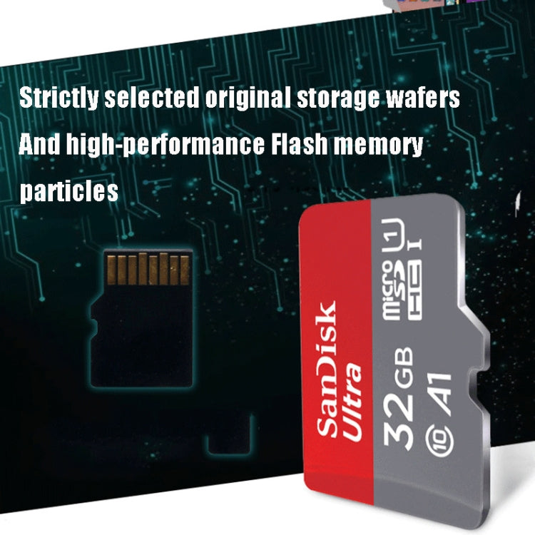 SanDisk A1 Monitoring Recorder SD Card High Speed Mobile Phone TF Card Memory Card, Capacity: 512GB-100M/S - Micro SD Card by SanDisk | Online Shopping South Africa | PMC Jewellery | Buy Now Pay Later Mobicred