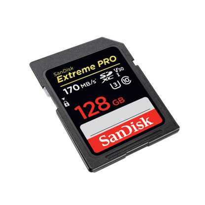 SanDisk Video Camera High Speed Memory Card SD Card, Colour: Black Card, Capacity: 128GB - SD Card by SanDisk | Online Shopping South Africa | PMC Jewellery