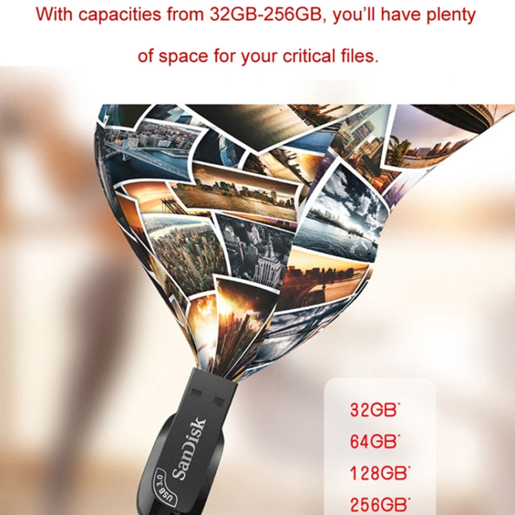 SanDisk CZ410 USB 3.0 High Speed Mini Encrypted U Disk, Capacity: 64GB - USB Flash Drives by SanDisk | Online Shopping South Africa | PMC Jewellery