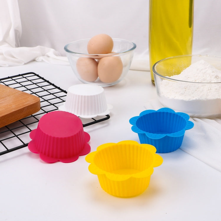 20 PCS DIY Baking Mold Macaron Lace Shape Silicone Cake Cup Pudding Egg Tart Muffin Cup Mold,Random Color Delivery - Food Molds by PMC TechLife | Online Shopping South Africa | PMC TechLife