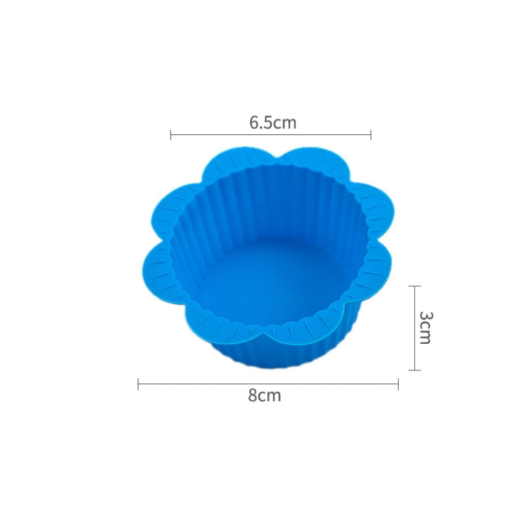 20 PCS DIY Baking Mold Macaron Lace Shape Silicone Cake Cup Pudding Egg Tart Muffin Cup Mold,Random Color Delivery - Food Molds by PMC TechLife | Online Shopping South Africa | PMC TechLife