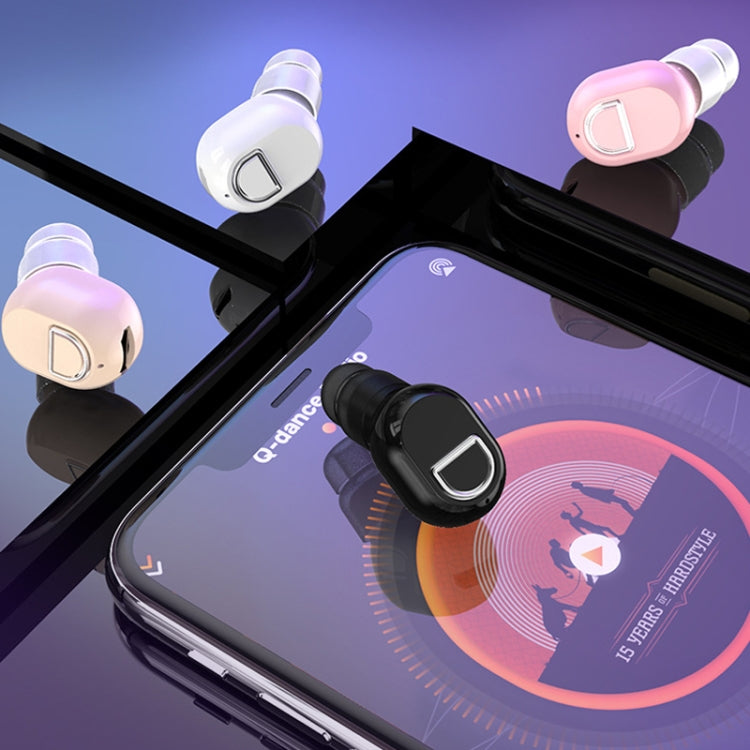 J21 TWS Mini Bluetooth Earphone HD Call Ear Earphone Single Ear (Black) - TWS Earphone by PMC Jewellery | Online Shopping South Africa | PMC Jewellery