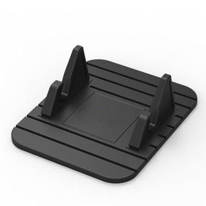 6 PCS Silicone Car Mobile Phone Bracket Car Mini Lazy Bracket(Black) - Car Holders by PMC Jewellery | Online Shopping South Africa | PMC Jewellery