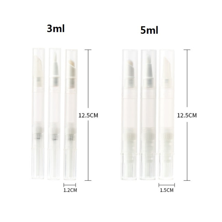 5 PCS Liquid Foundation Small Sample Refilling Pen Travel Portable Rotary Vacuum Refilling Bottle Specification： Silicone Type / 5ml - Cosmetics bottle by PMC Jewellery | Online Shopping South Africa | PMC Jewellery