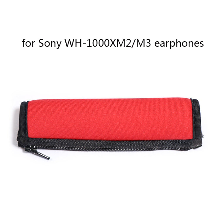 2 PCS Headset Comfortable Sponge Cover For Sony WH-1000xm2/xm3/xm4, Colour: (1000XM3)Champagne Gold Lambskin - Earmuff & Pad by PMC Jewellery | Online Shopping South Africa | PMC Jewellery