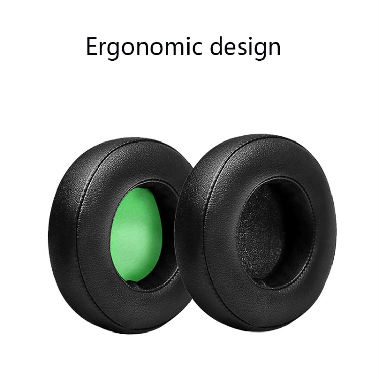2 PCS Headset Sponge Case For Razer BlackShark V2/V2X/V2SE, Colour: Round(Black Green Net) - Earmuff & Pad by PMC TechLife | Online Shopping South Africa | PMC TechLife