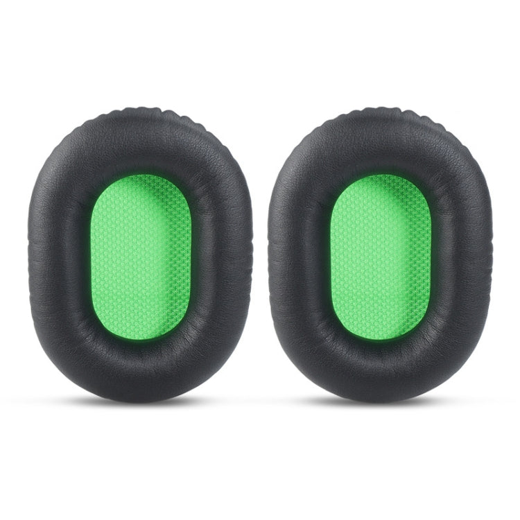 2 PCS Headset Sponge Cover For Razer V2, Colour: Black Skin Green Net - Earmuff & Pad by PMC TechLife | Online Shopping South Africa | PMC TechLife