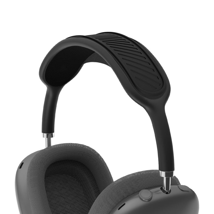 T1 Wireless Bluetooth Headset Beam Silicone Protection Case For Apple AirPods Max(Black) - Earmuff & Pad by PMC TechLife | Online Shopping South Africa | PMC TechLife
