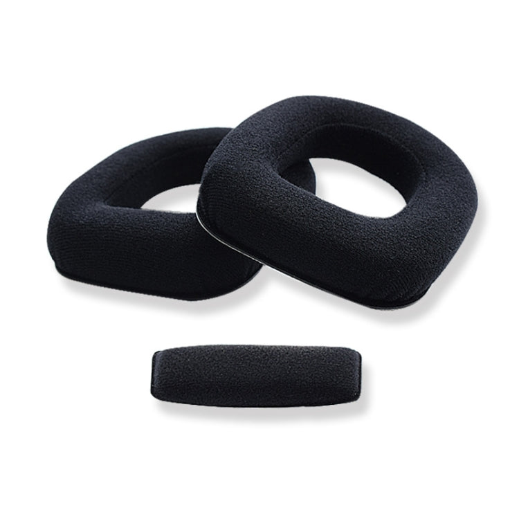 2 PCS Gaming Headset Sponge Protective Case Flannel Head Beam  for Logitech A50 - Earmuff & Pad by PMC TechLife | Online Shopping South Africa | PMC TechLife