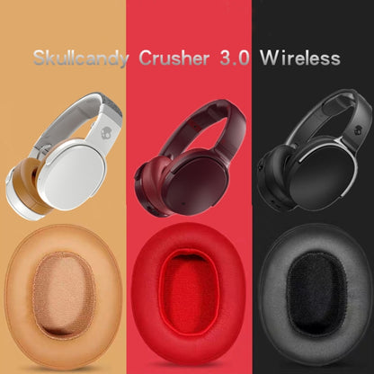 1 Pairs Headphones Sponge Cover For Skullcandy Crusher 3.0 Wireless(Red) - Earmuff & Pad by PMC Jewellery | Online Shopping South Africa | PMC Jewellery