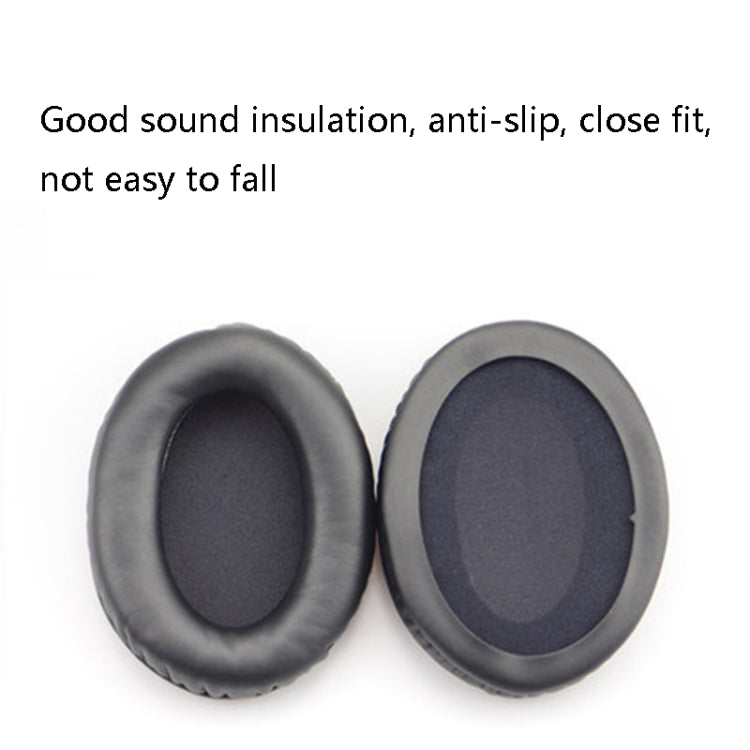 1 Pairs Headset Sponge Cover Ear Pad Leather Case For Kingston Cloud Silver II, Colour: White Splicing - Earmuff & Pad by PMC TechLife | Online Shopping South Africa | PMC TechLife
