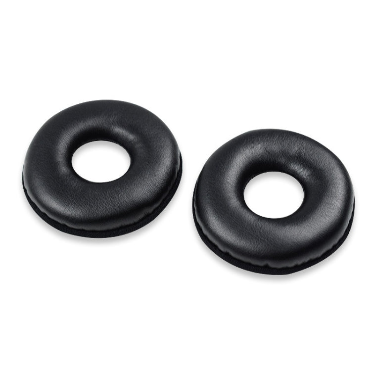 2 PCS Headset Sponge Cover Earmuffs For Logitech H390(Black) - Earmuff & Pad by PMC TechLife | Online Shopping South Africa | PMC TechLife