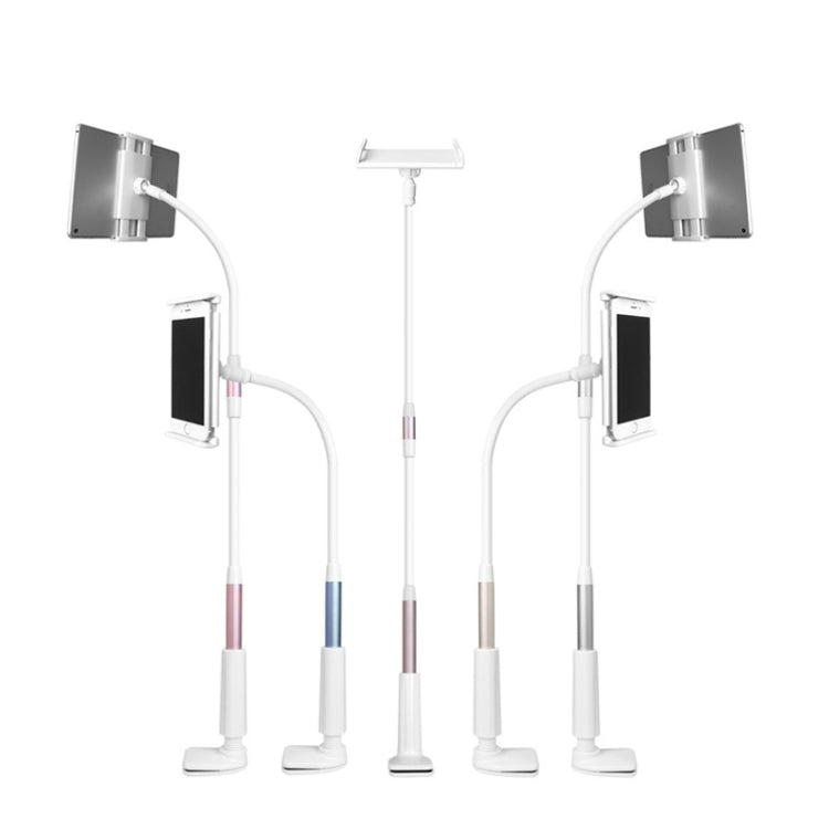 LP-6 Tablet Mobile Phone Lazy Bracket Detachable Bed Bracket, Style: Two-stage (Golden) - Lazy Bracket by PMC TechLife | Online Shopping South Africa | PMC TechLife