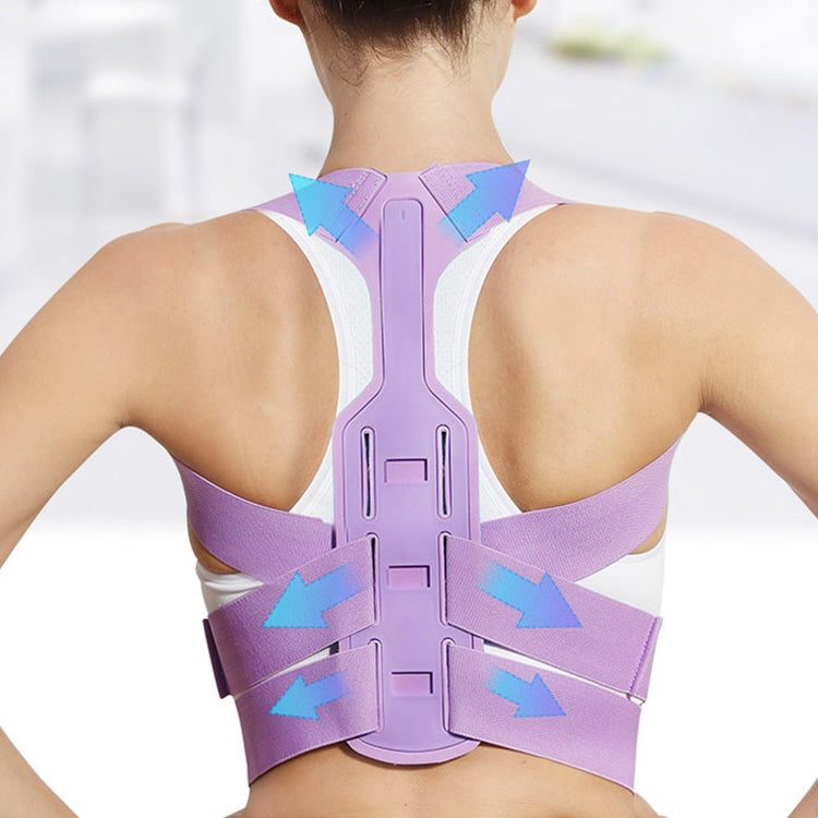 Humpback Correction Belt Back Posture Corrector, Specification: S(050 Adult Purple) - Corrector by PMC Jewellery | Online Shopping South Africa | PMC Jewellery