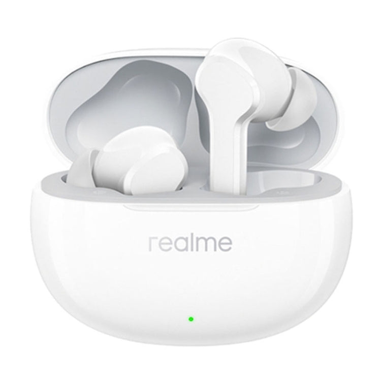 Realme Buds T100 AI ENC Smart Call Noise Reduction Wireless In-Ear Bluetooth Earphones(White) - Bluetooth Earphone by Realme | Online Shopping South Africa | PMC Jewellery