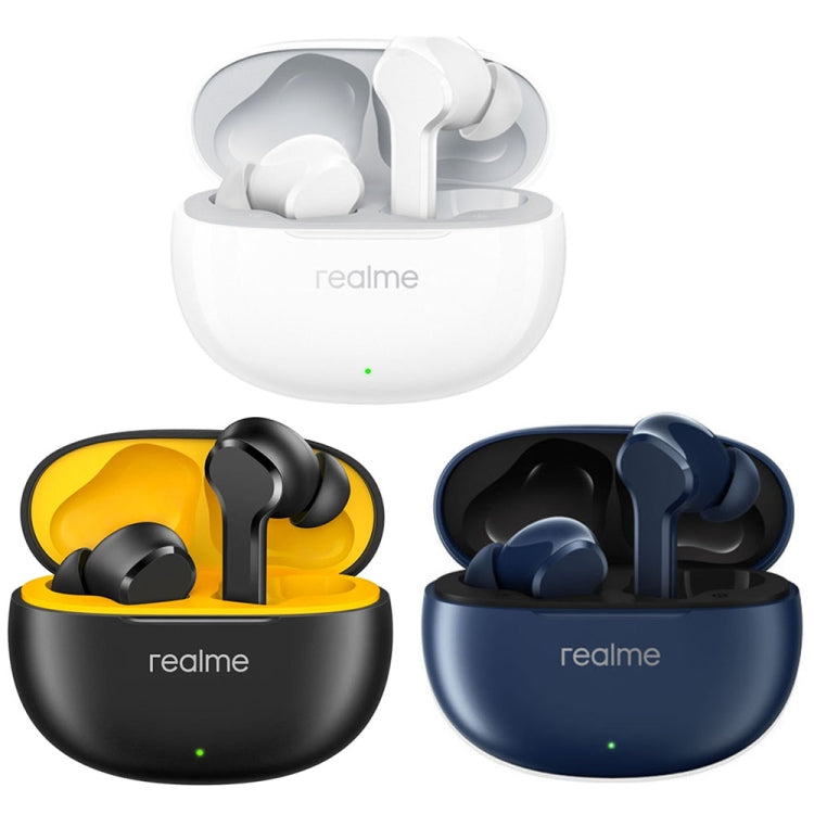 Realme Buds T100 AI ENC Smart Call Noise Reduction Wireless In-Ear Bluetooth Earphones(Black) - Bluetooth Earphone by Realme | Online Shopping South Africa | PMC Jewellery