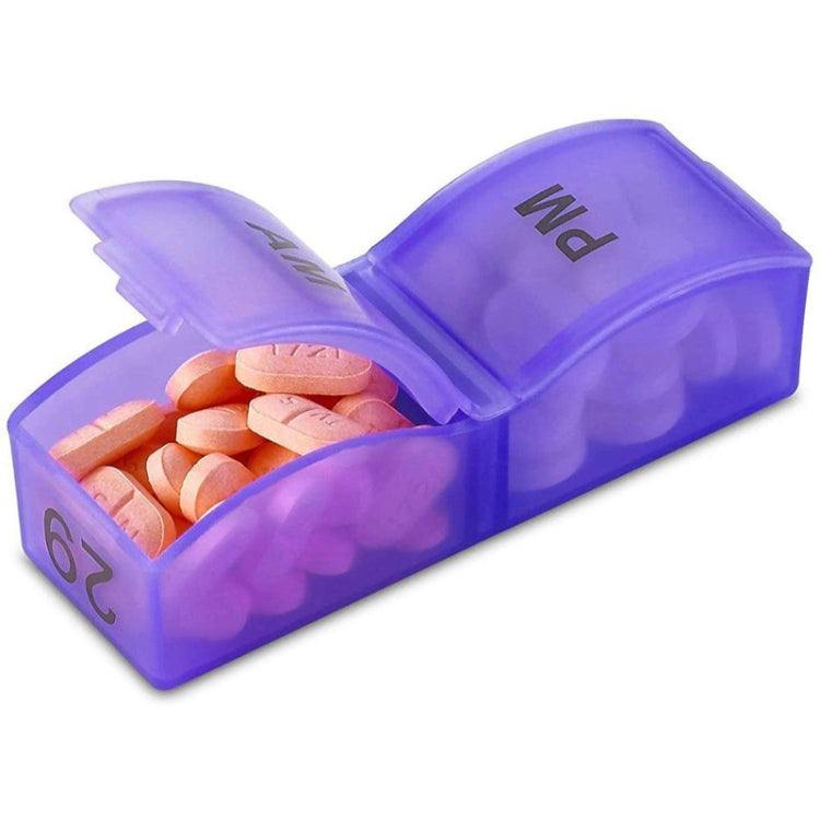 One Month Use 31-Compartment Plastic Colorful Pill Box Family Independent Pill Storage Box(20.5x10.3x7cm) - Pill Boxes by PMC Jewellery | Online Shopping South Africa | PMC Jewellery