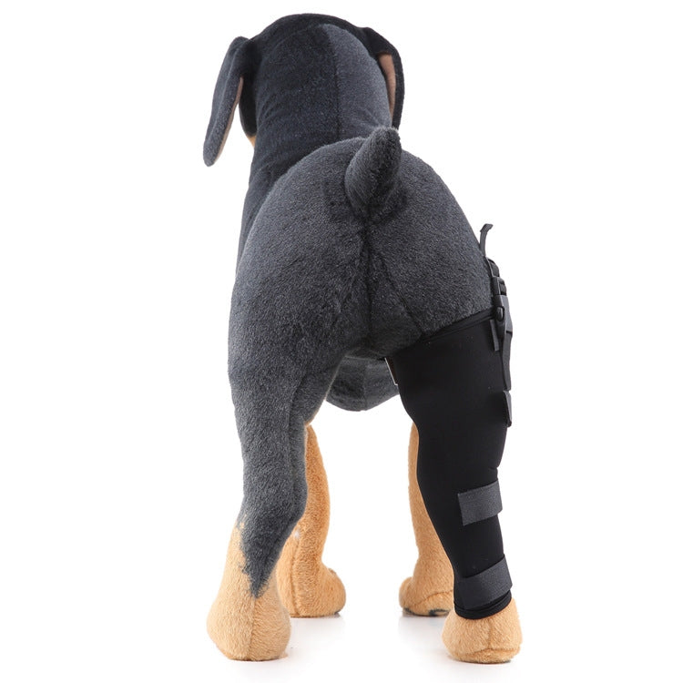 HJ19 Pet Surgery Rehabilitation Back Leg Protector Walking Aids, Size: S(Black Right Back Leg) - Pet Care by PMC TechLife | Online Shopping South Africa | PMC TechLife