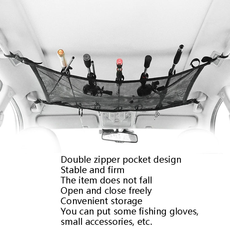 Adjustable Hanging Car Top Storage Bag Car Fishing Rod Rack(Storage Bag) - Stowing Tidying by PMC TechLife | Online Shopping South Africa | PMC TechLife