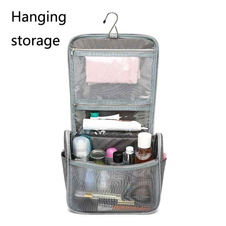 YOBAN Travel Outdoor Multifunctional Large-Capacity Washing Storage Bag Hanging Waterproof Cosmetic Bag(Grey) - Storage Boxes by PMC Jewellery | Online Shopping South Africa | PMC Jewellery