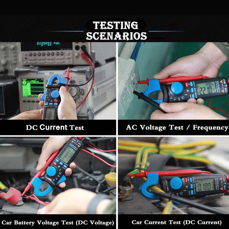 BSIDE ACM91 Digital Clamp Meter AC/DC Current 1mA True RMS Auto Range  Capacitor Tester Multimeter(Blue) - Digital Multimeter by BSIDE | Online Shopping South Africa | PMC Jewellery | Buy Now Pay Later Mobicred