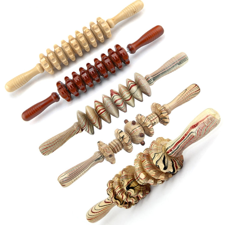 Wooden Abdominal Massager Leg Roller Massager(388 Massage Wheel) - Massage & Relaxation by PMC Jewellery | Online Shopping South Africa | PMC Jewellery