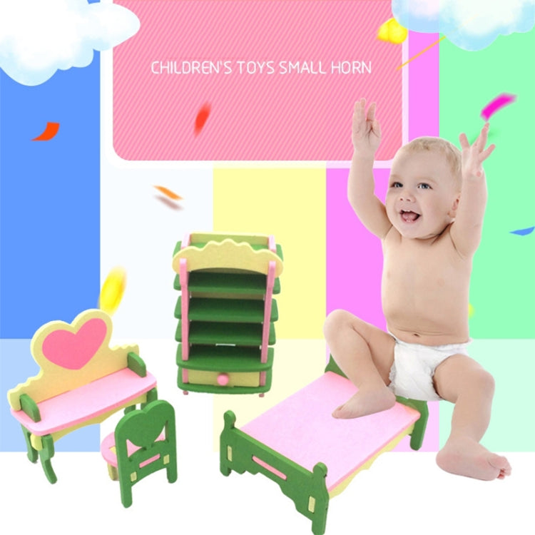 Simulation Miniature Wooden Furniture Kids Toys Doll House Set(583) - Pretend Play Toys by PMC Jewellery | Online Shopping South Africa | PMC Jewellery