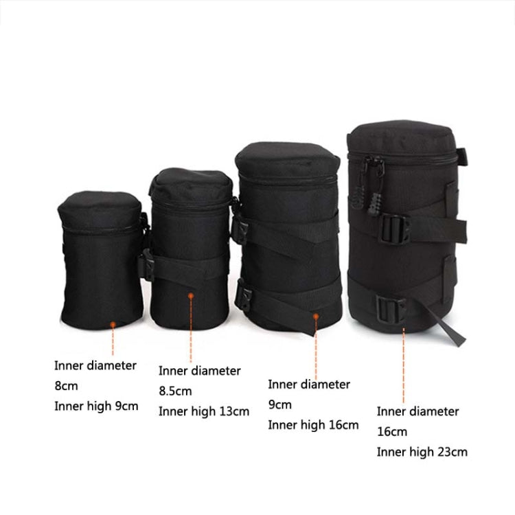 5603 Wear-Resistant Waterproof And Shockproof SLR Camera Lens Bag, Size: S(Black) - Lens Bag by PMC TechLife | Online Shopping South Africa | PMC TechLife