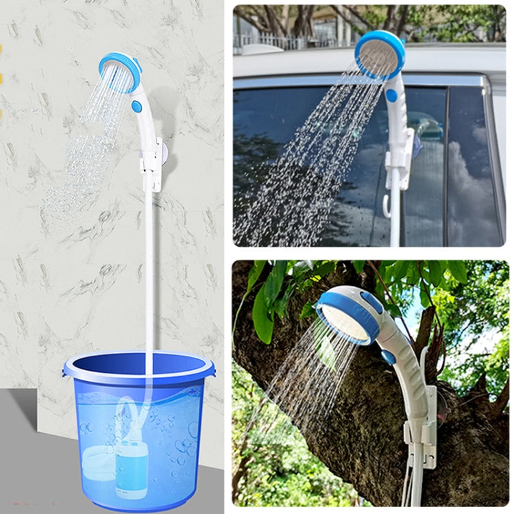LLT-ES01 Electric Pet Shower Outdoor Camping Bath Device, Style: Standard (Pink) - Shower Head by PMC TechLife | Online Shopping South Africa | PMC TechLife | Buy Now Pay Later Mobicred