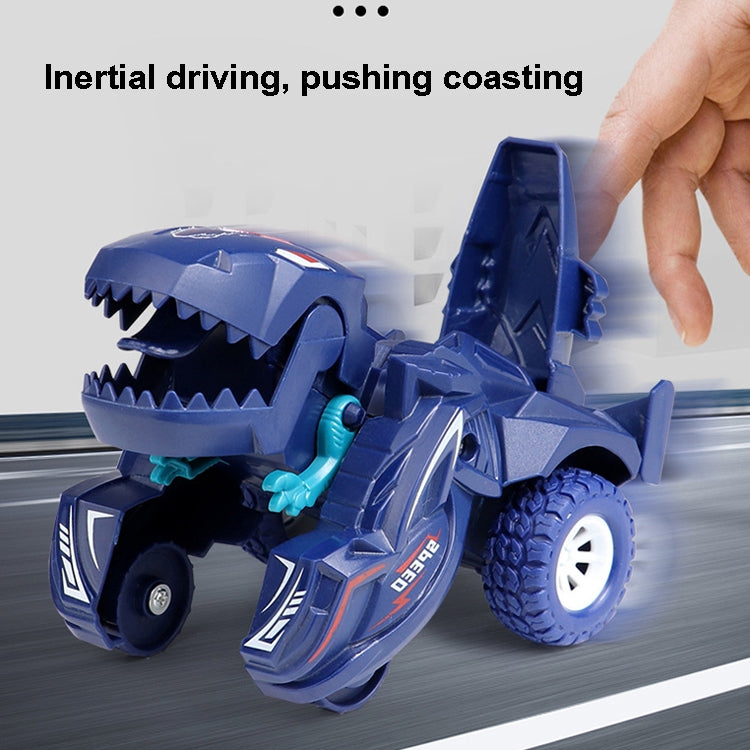 2 PCS Dinosaur Deformation Car Children Inertial Sliding Car Model Toy(Orange) - Model Toys by PMC Jewellery | Online Shopping South Africa | PMC Jewellery