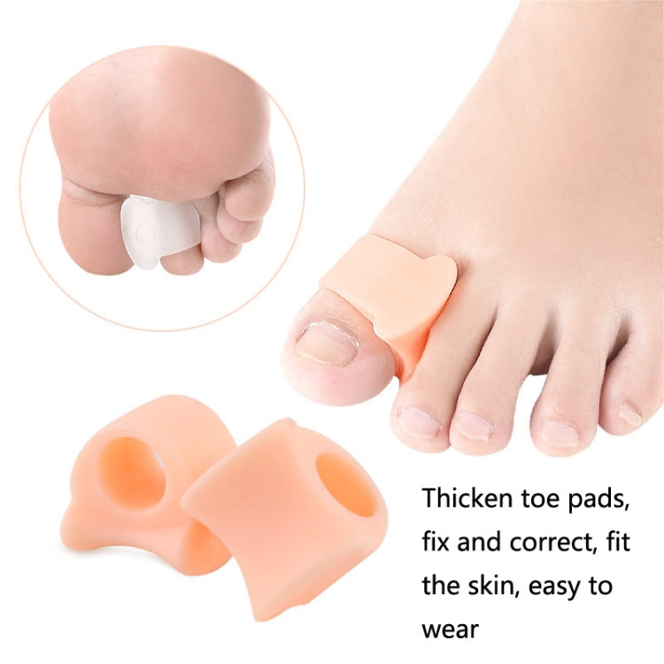 10 Pairs Great Toe Orthosis Separator Soft and Comfortable Toe Care Cover, Size: S(White) - Corrector by PMC Jewellery | Online Shopping South Africa | PMC Jewellery