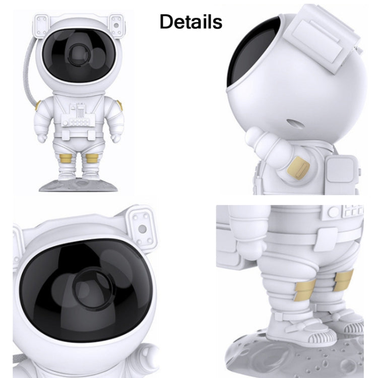 Astronaut Starry Sky Laser Projection Lamp USB Starry Night Light(White) - Projection Lamp by PMC Jewellery | Online Shopping South Africa | PMC Jewellery
