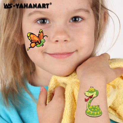 10 PCS Animal Bronzing Cartoon Tattoo Stickers Children Temporary Arm Stickers(WE-018) - Sticker by PMC Jewellery | Online Shopping South Africa | PMC Jewellery